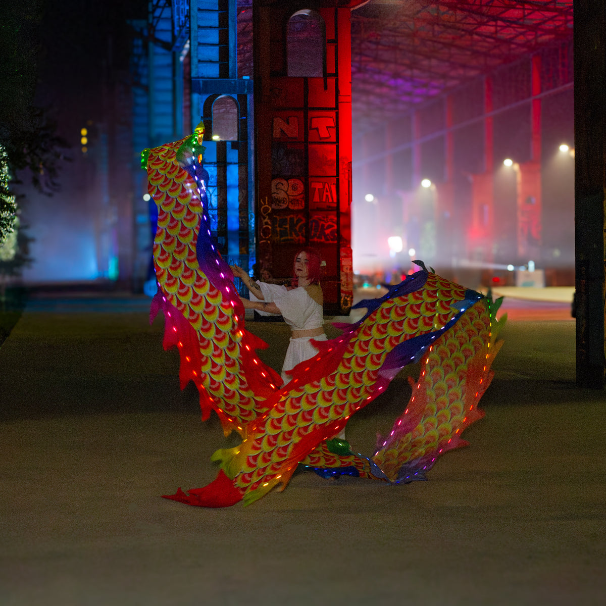 Dragon Poi Led